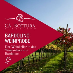 Weingut Cà Bottura Bardolino am Gardasee. Weinproben Rot und Weiss Wein