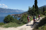 Mountain Bike in Torri del Benaco am Gardasee