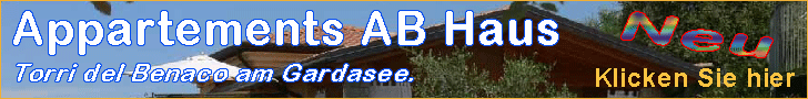 Appartements Ab Haus in Torri del Benaco am Gardasee.
