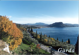 Gardasee - Mit dem Auto oder zu Fuß von Torri del Benaco am Gardasee