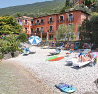 Residence direkt am Strand am Gardasee