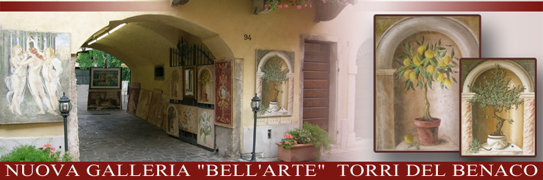 Die Nuova Galleria Bell' Arte befindet sich mitten im Herzen des malerischen Stdtchens Torri del Benaco am Gardasee. 