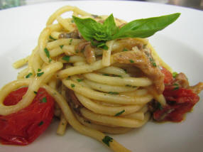 Typische Italienische Küche im Ristorante Menapace.