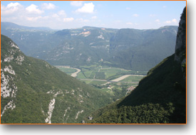 Panorama Blick von Wallfahrtsort Madonna della Corona