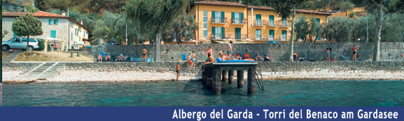 Hotel del Garda in Torri del Benaco am Gardasee