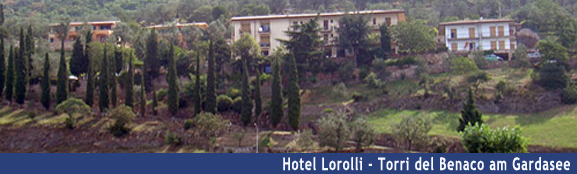 Hotel oder Residence in der n�he von Torri del Benaco am Gardasee