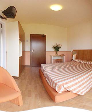 Doppelzimmer im Hotel Romeo