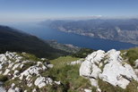 Malcesine Monte Baldo am Gardasee